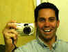 Steve with his new Digital Camera