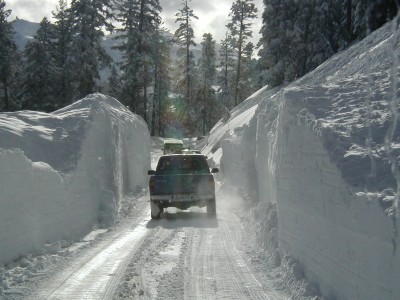 Right after they cleared the avalanche