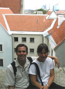 Steve and Lisa in Tallinn