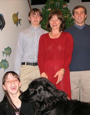 Steve, Lisa, Eric & Justine (and Miki and Sirius)