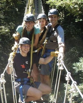 Steve, Lisa, Eric &
                  Justine (and Miki and Sirius)