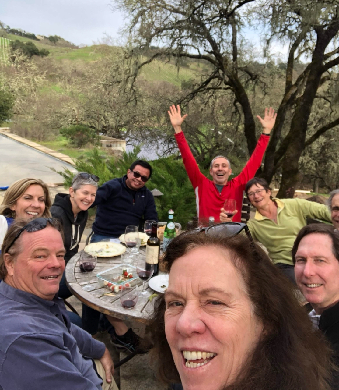 Steve,
        Lisa and friends visiting Seavey winery pre-covid