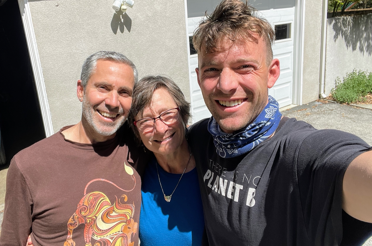 Lisa, Steve, and Eric
        before Eric left for Nigeria
