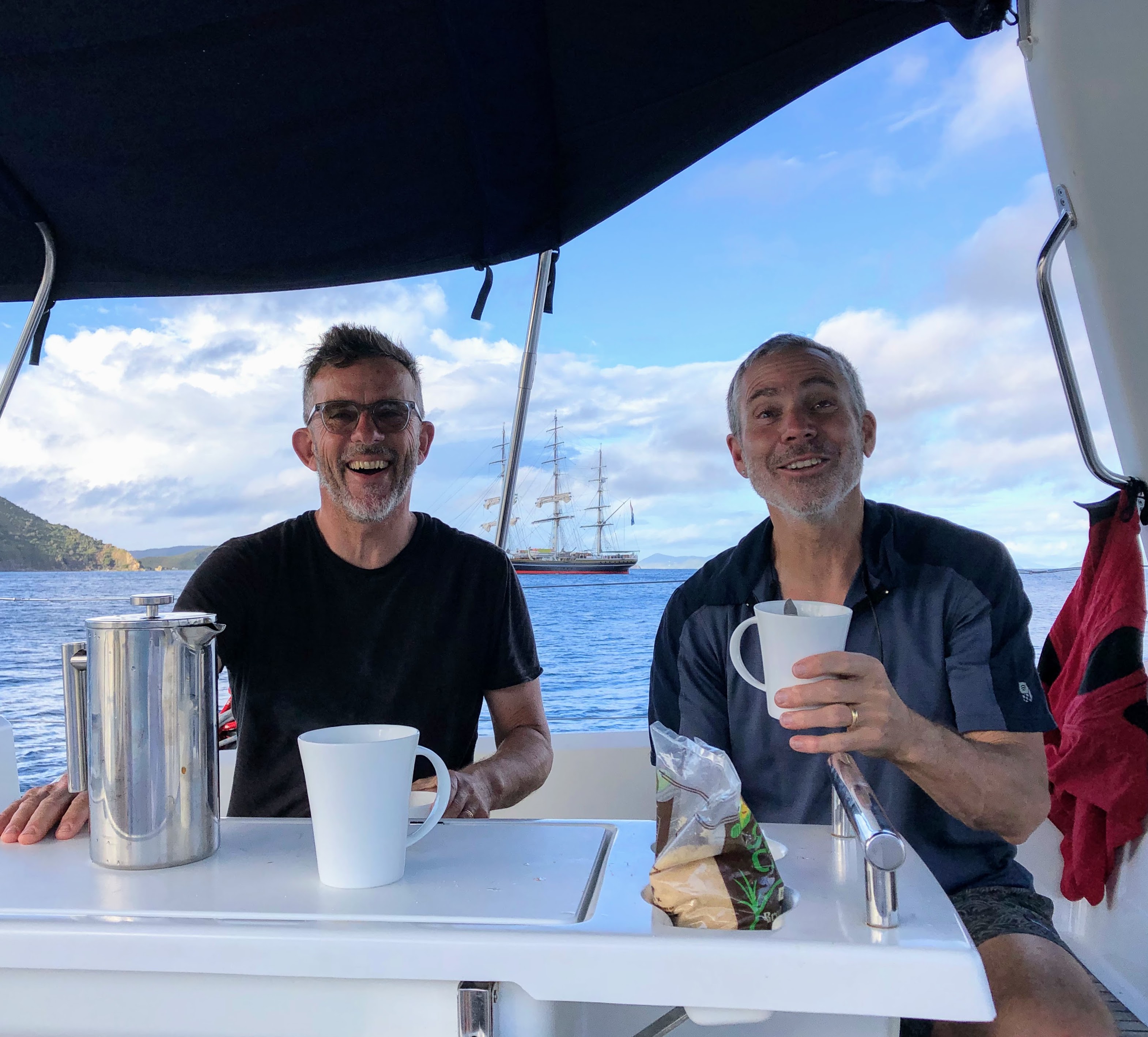 Sailing in the Caribbean