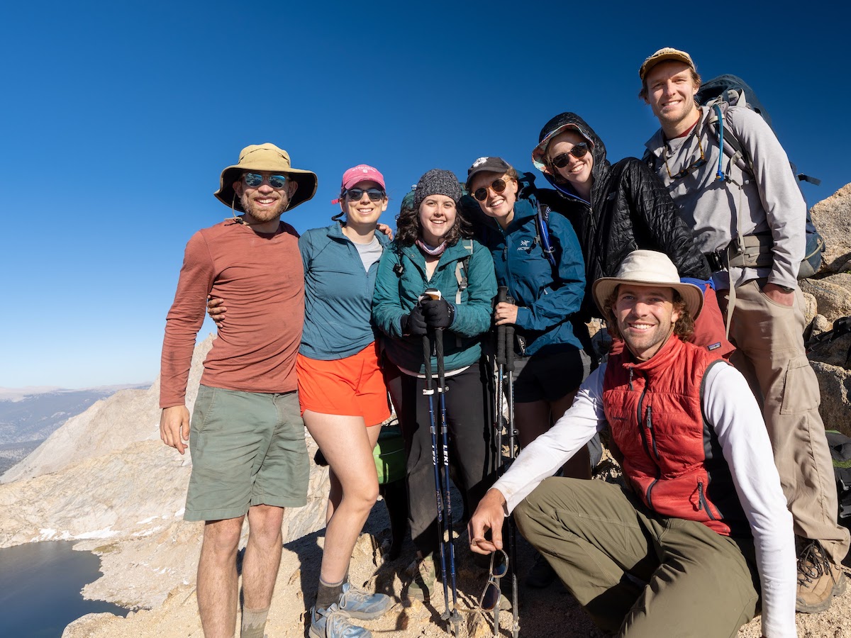 Eric and friends in the Sierras