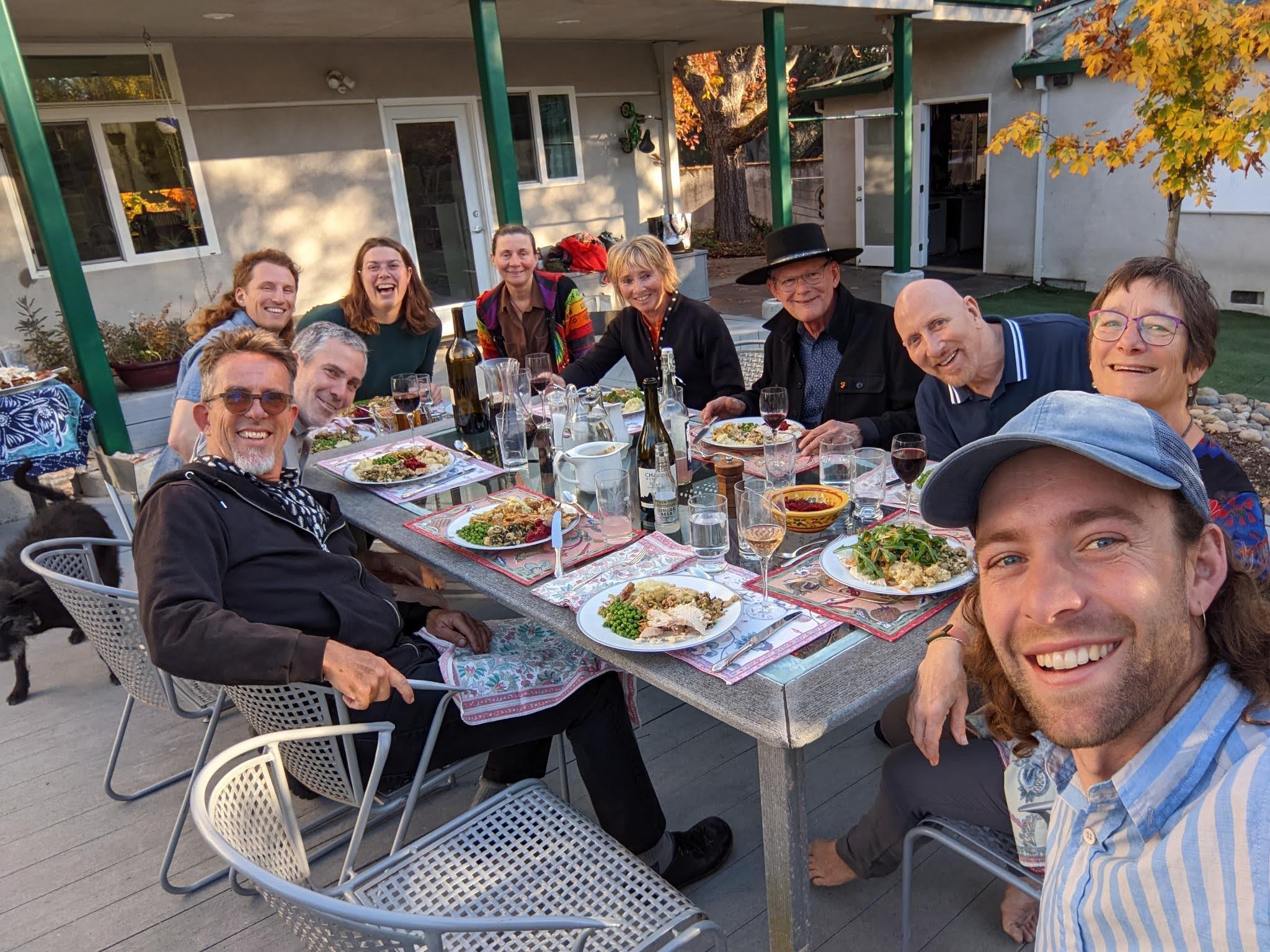 Thanksgiving with lots of good friends